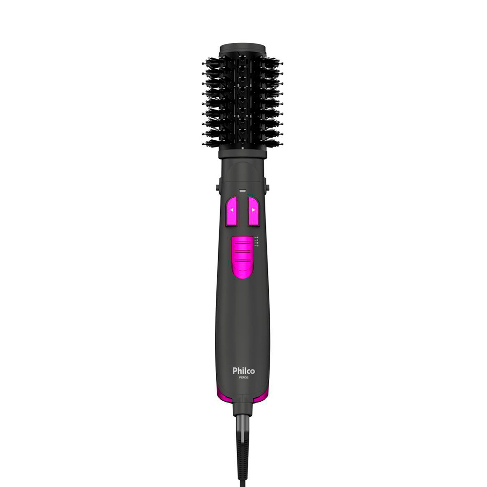 Escova Secadora Rotativa 2 em 1 Philco PER02 1300W