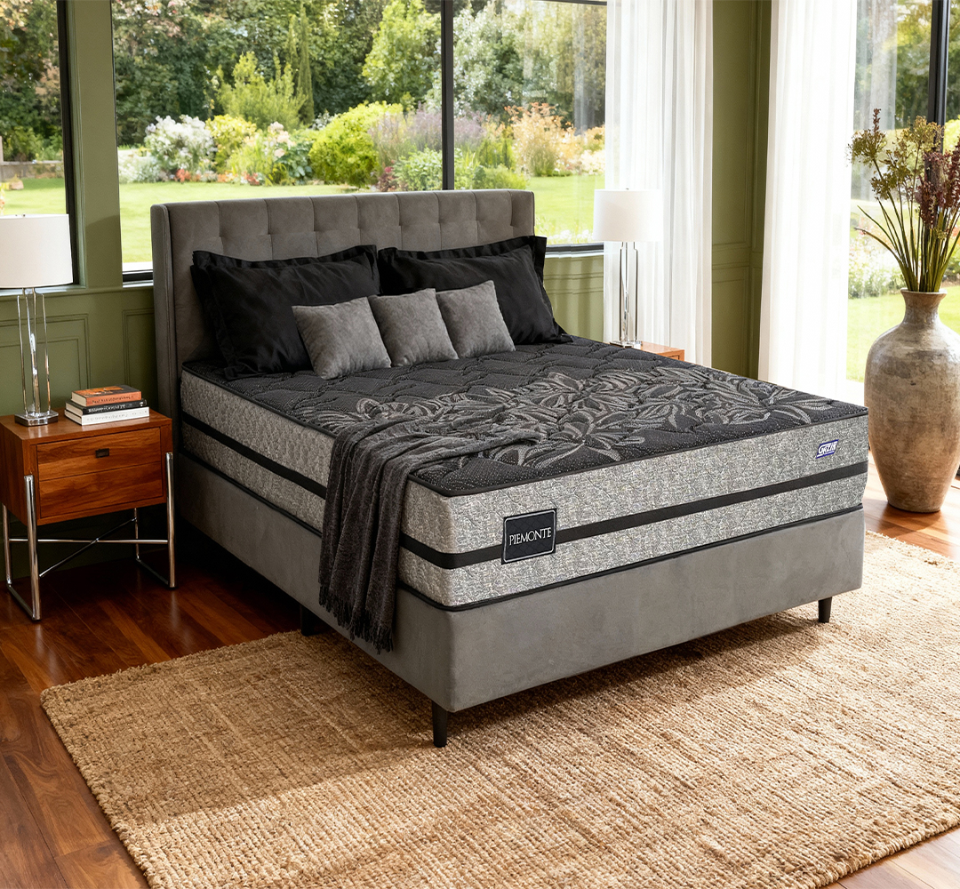 Colchão Cama Box Gazin Molas BlueWave Queen Size Piemonte 158x198