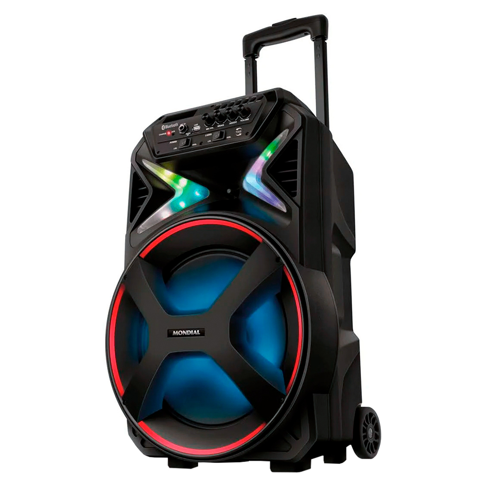 Caixa de Som Amplificada Mondial CM-400 400W Bluetooth USB