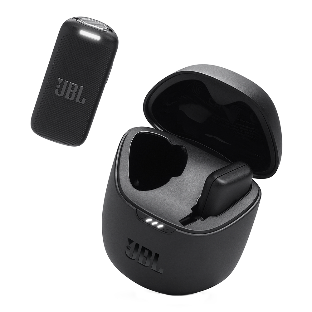 Microfone JBL  28913748 Quantum Stream Lapela Sem Fio Omnidirecional