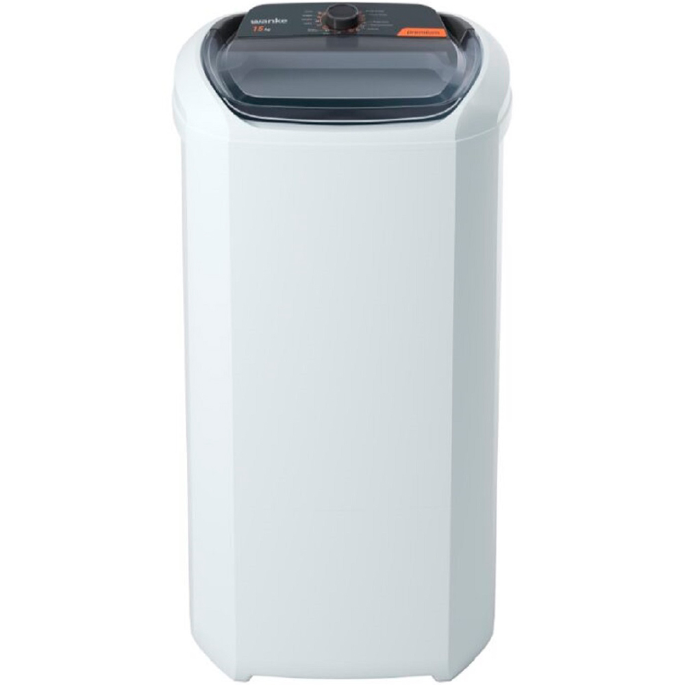 Tanquinho Wanke Premium 15kg Semiautomático 10 programas LWBE150T3