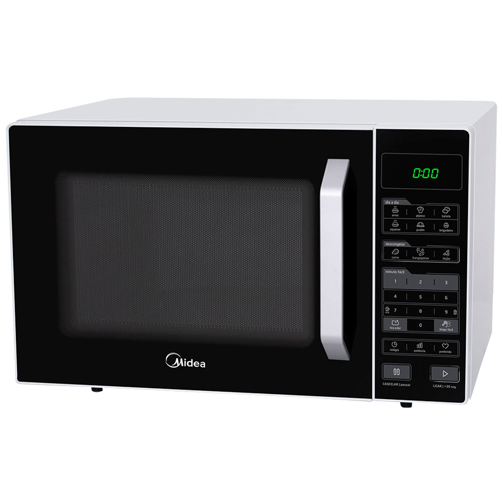 Micro-ondas Midea 35L 1000W com Função Limpa Fácil e Tira Odor MXSA35