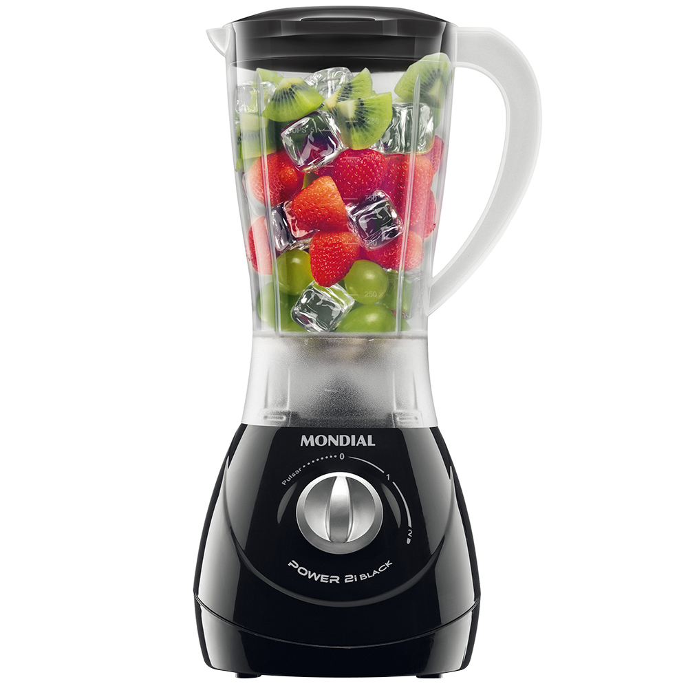 Liquidificador Mondial Power Black L-29 2L 2 Velocidades 550W