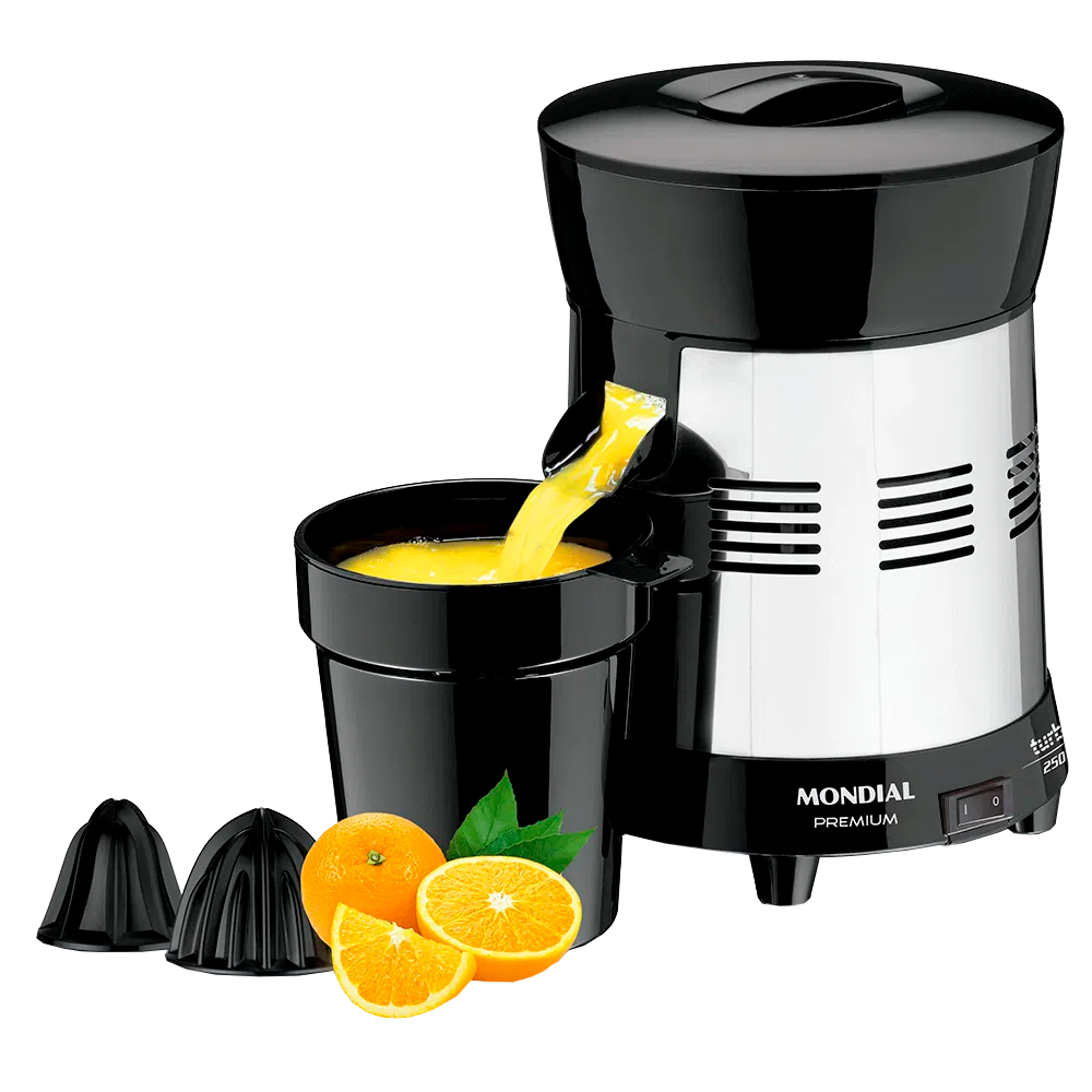 Espremedor de Frutas Mondial Premium Turbo E-10 1L 250W