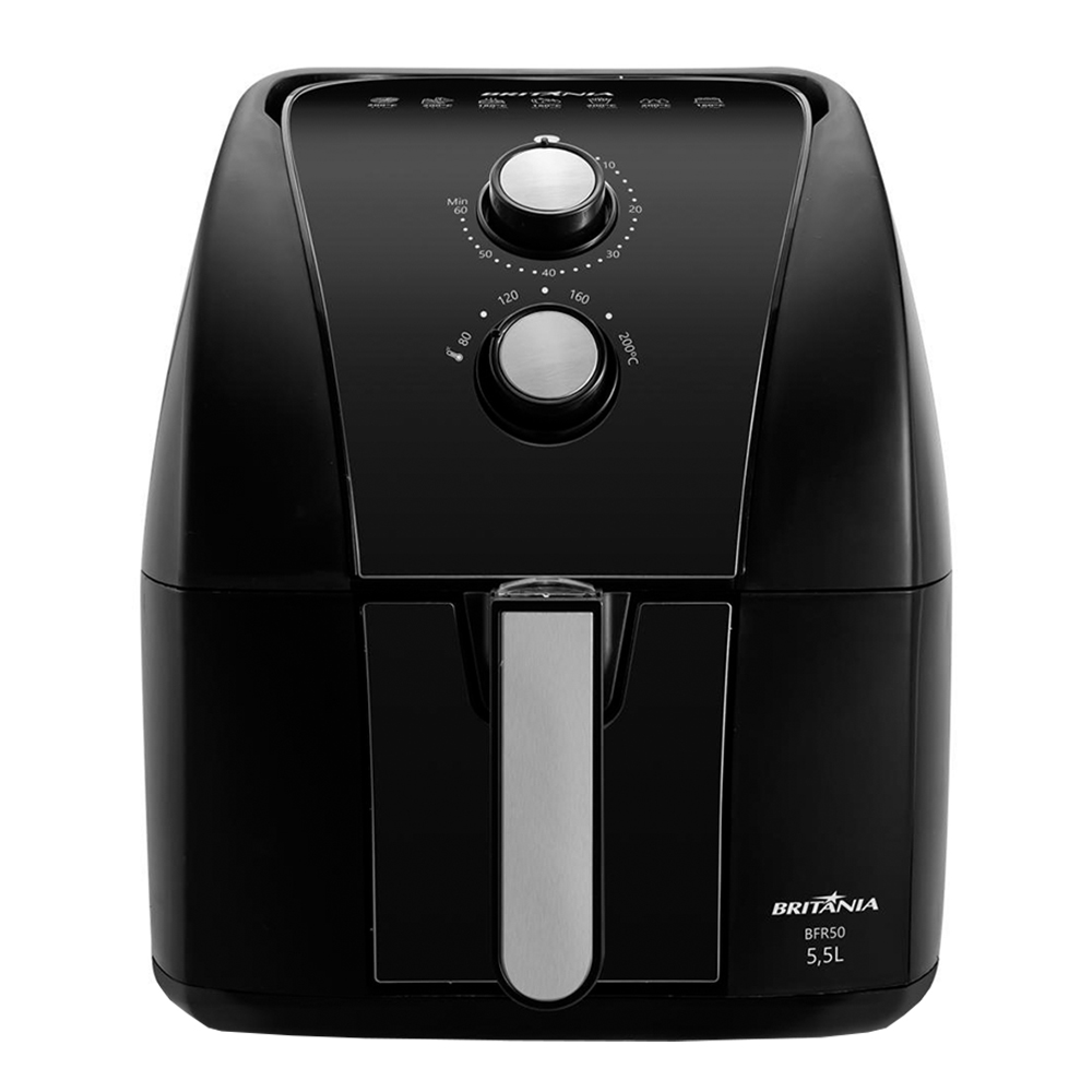 Fritadeira Elétrica Air Fryer Britânia BFR50 5,5L 1500W
