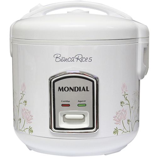 Panela Elétrica de Arroz Mondial Bianca Rice 5 Xícaras NPE05-5X