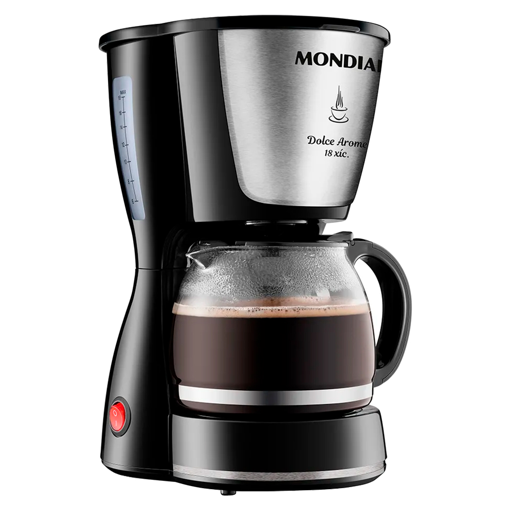 Cafeteira Mondial Dolce Aroma 18 Xícaras Filtro Permanente