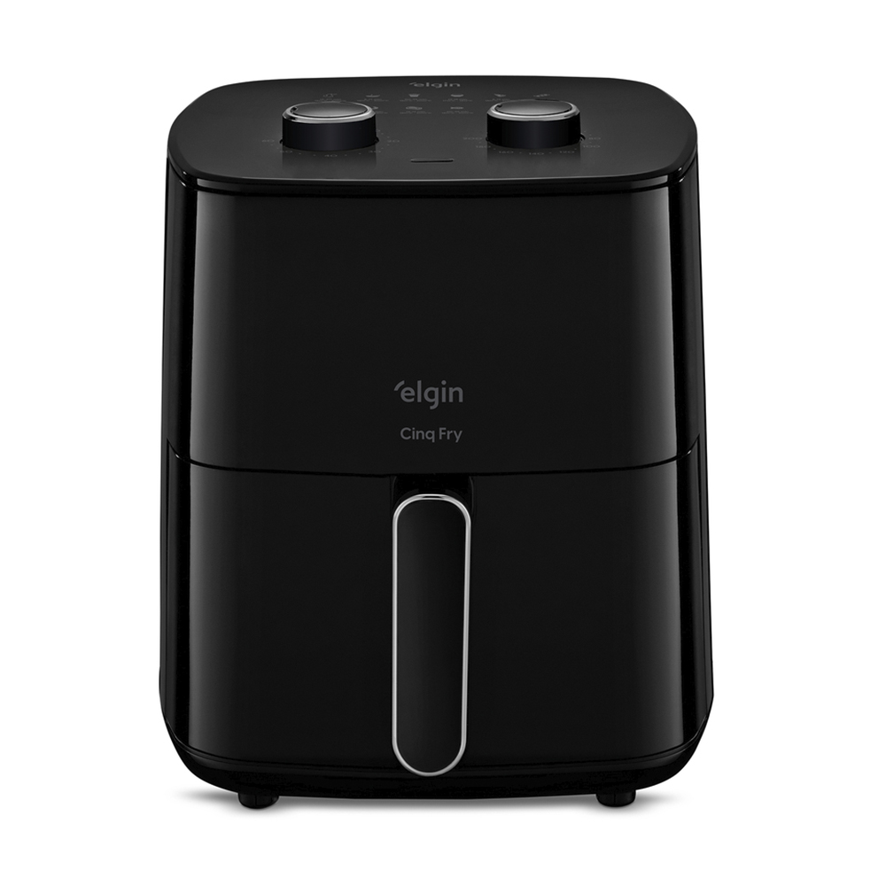 Fritadeira Elétrica Air Fryer Elgin AFG50 5L 1500W Grelha Removível
