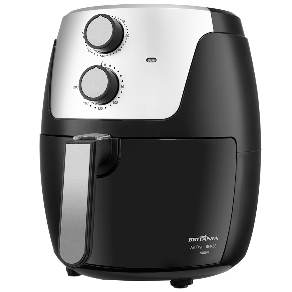 Fritadeira Elétrica Air Fryer Britânia BFR38 4,2L com Timer 1500W