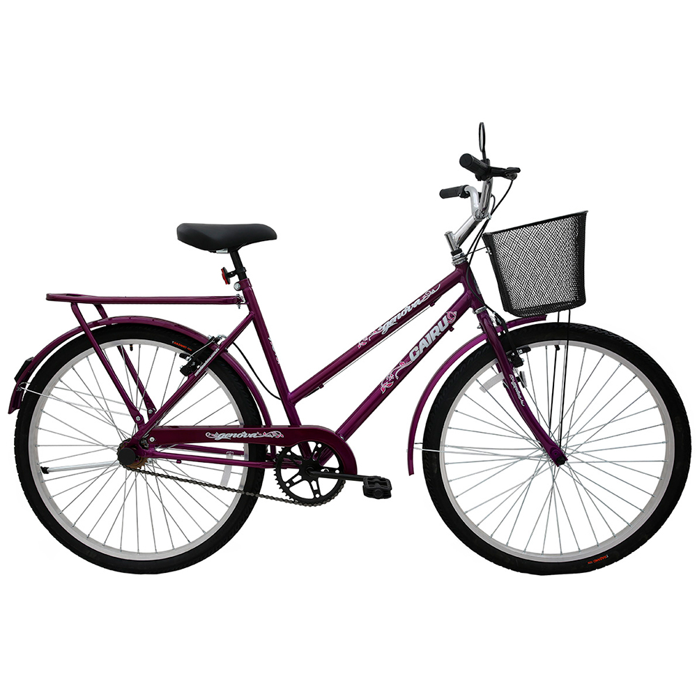 Bicicleta Aro 26 Cairu Genova Freio V-Brake com Cestinha