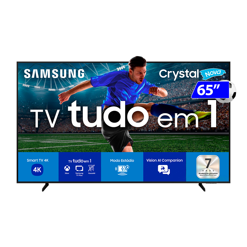 Smart TV Samsung 65" 4K Wi-Fi Tizen UN65U8100FGXZD