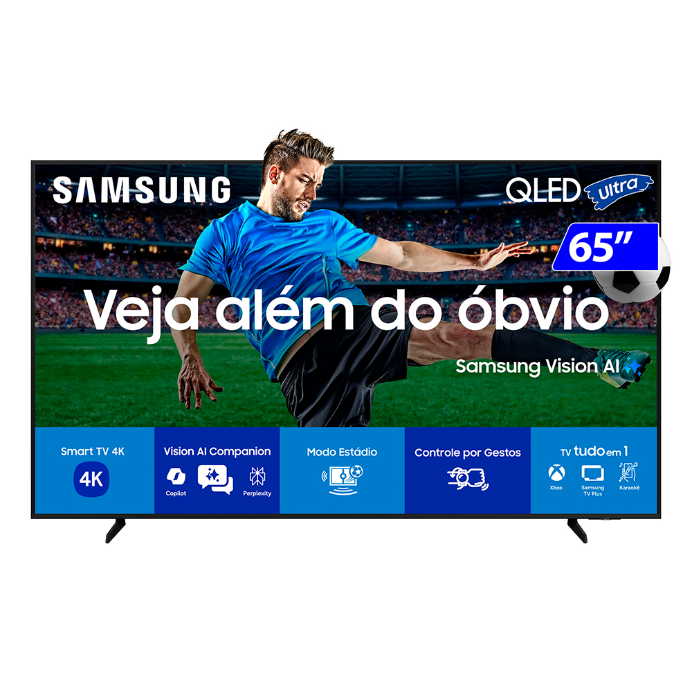 Smart TV Samsung Vision AI QLED Ultra 65” 4K QN65Q7FAAGXZD