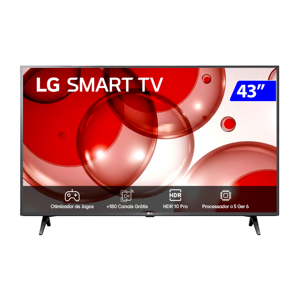 Smart TV LG LED 43" WiFi WebOS 23 43LR6700PSA