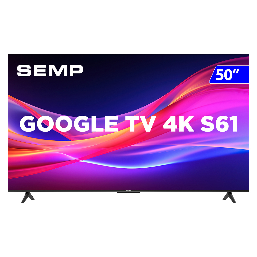 Smart TV Semp  50" LED 4K UHD Wi-Fi 50S61