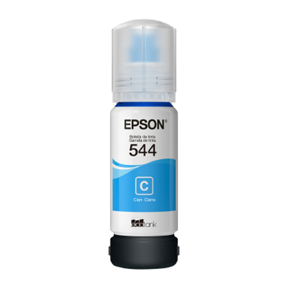 Refil Tanque de Tinta Epson Ciano T544 até 7500 Páginas