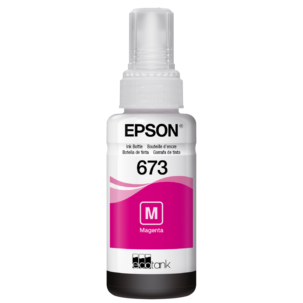 Refil para Tanque de Tinta Epson Magenta Nº673 até 5.400 Páginas T673320-AL
