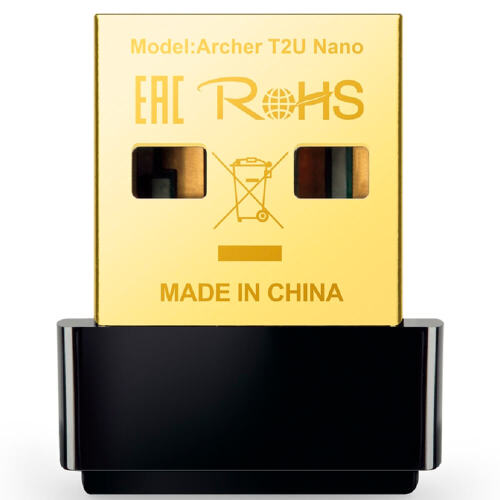 Nano Adaptador USB Wi-Fi Archer T2U TP-Link AC600