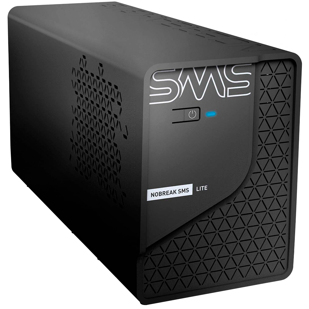 Nobreak SMS Lite 600VA 4 Tomadas com Estabilizador Interno 0029201