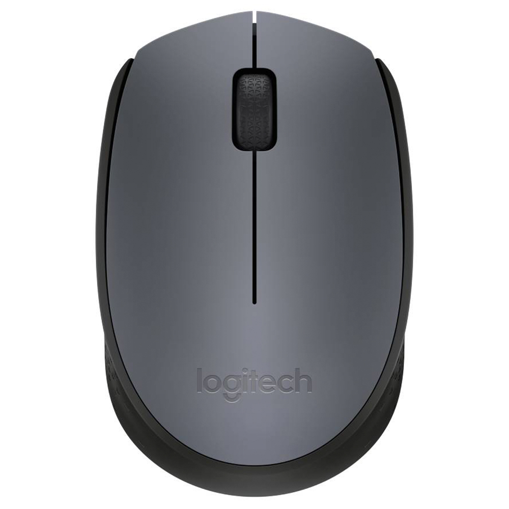 Mouse sem Fio Logitech M170 USB Sensor Óptico 3 Botões