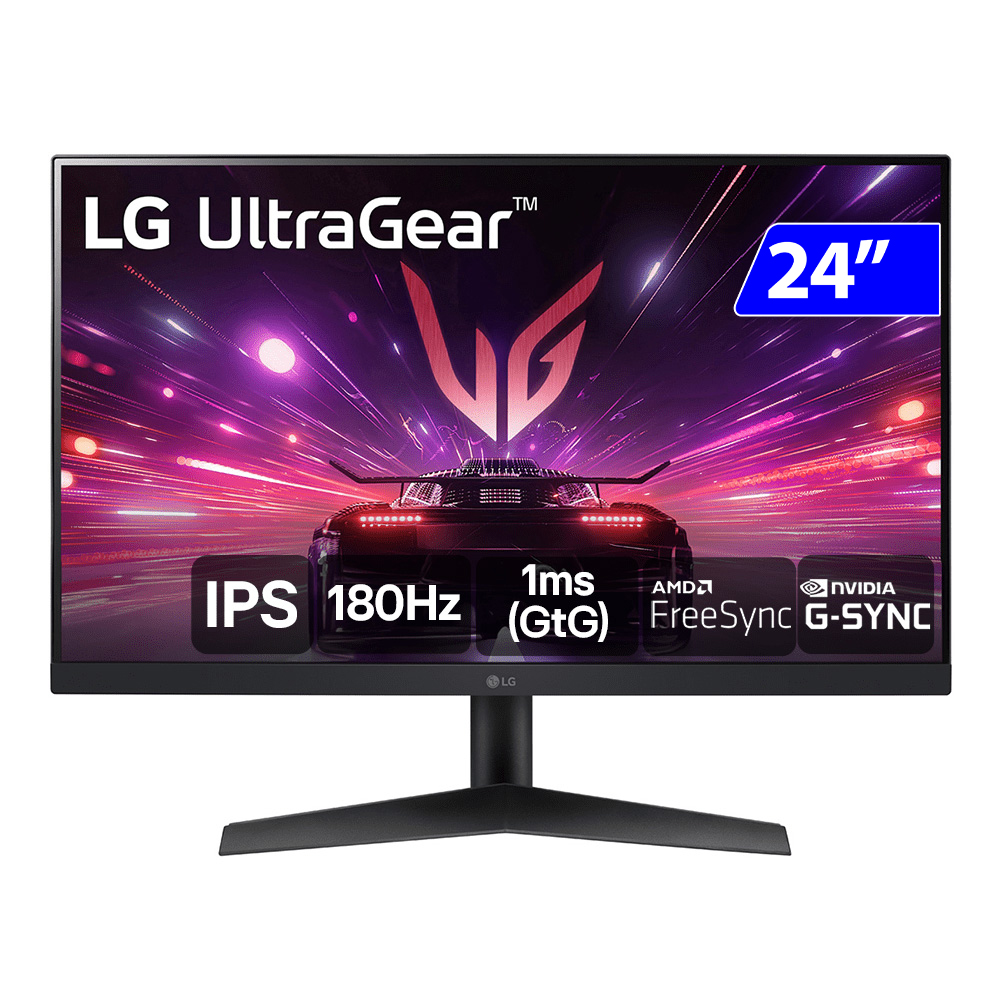 Monitor Gamer LG UltraGear 24"  Full HD IPS HDMI 24GS60F-B