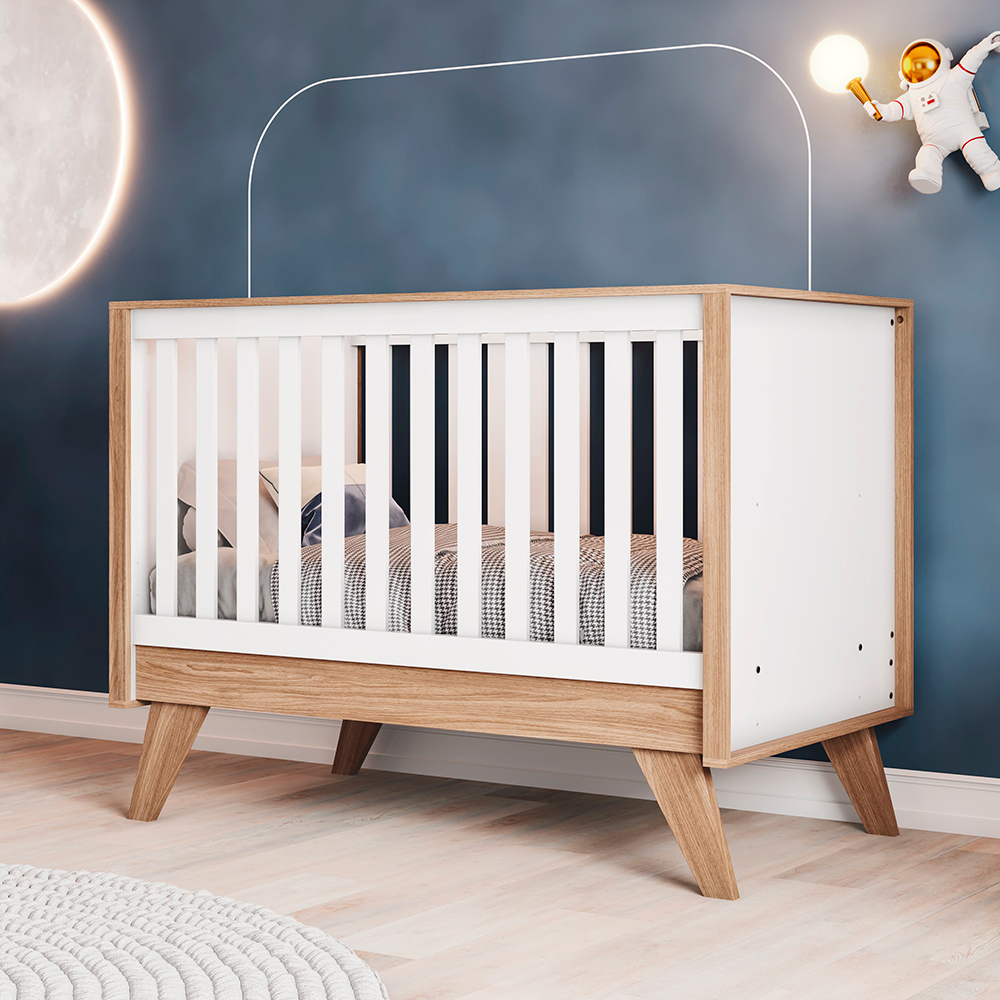 Berço 3 em 1 Mini Cama  Confete Henn