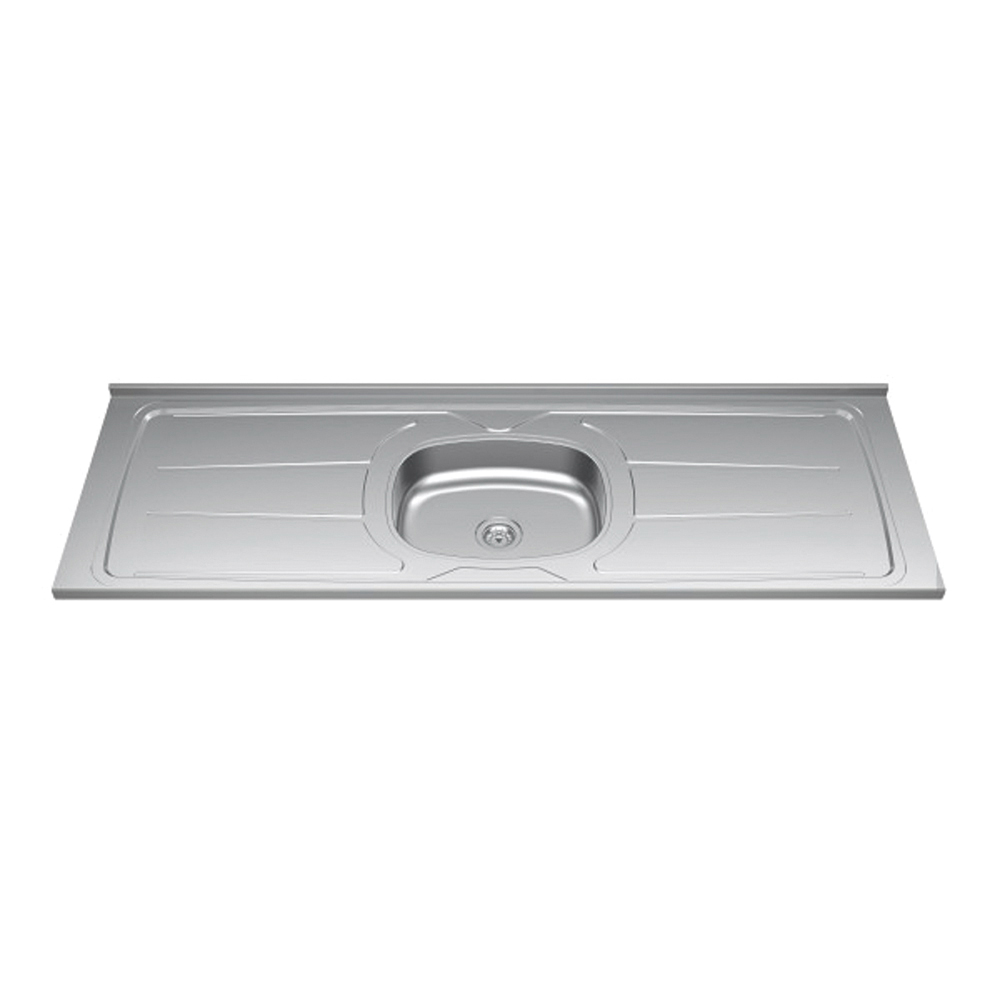 Tampo de Pia Aço Inox 120cm Ghel Plus 31230