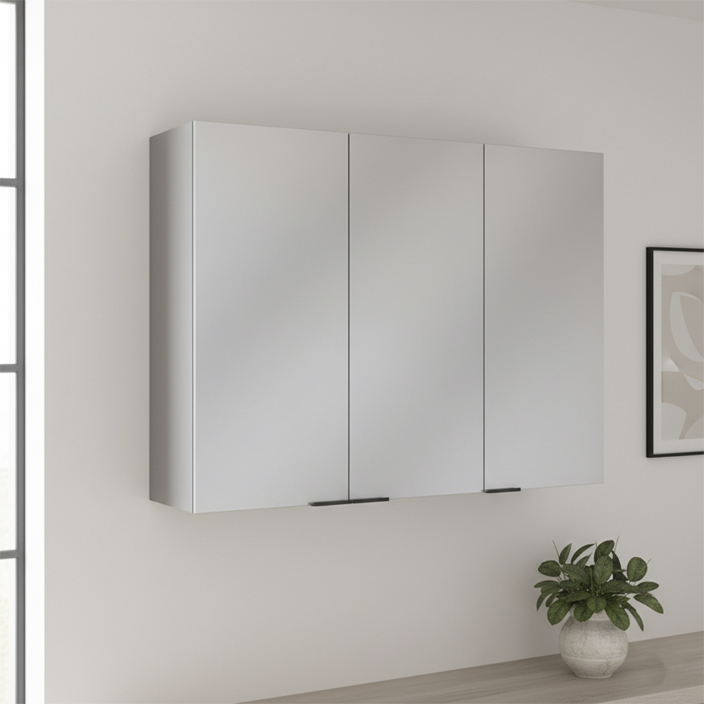 Armário Aéreo 120cm 3 Portas MDP MDF Lumina Telasul