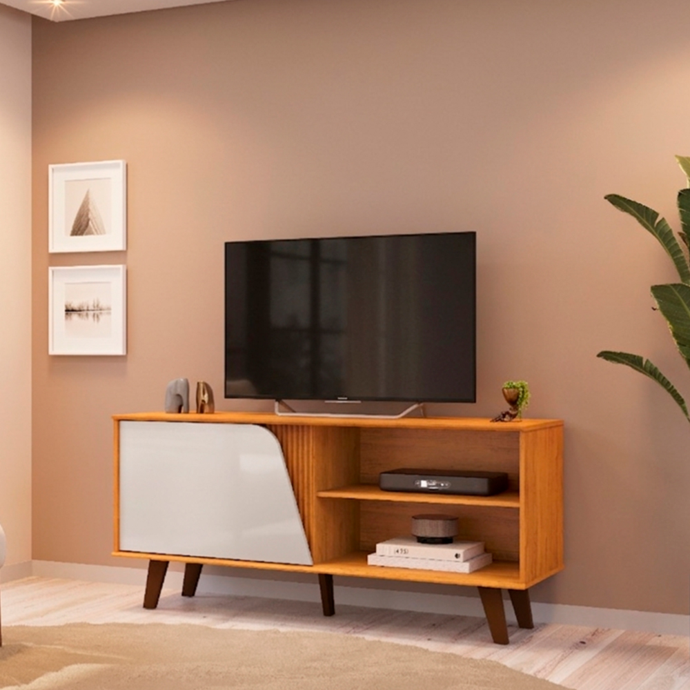 Rack sem Painel para TV até 43” Dj Móveis Íris