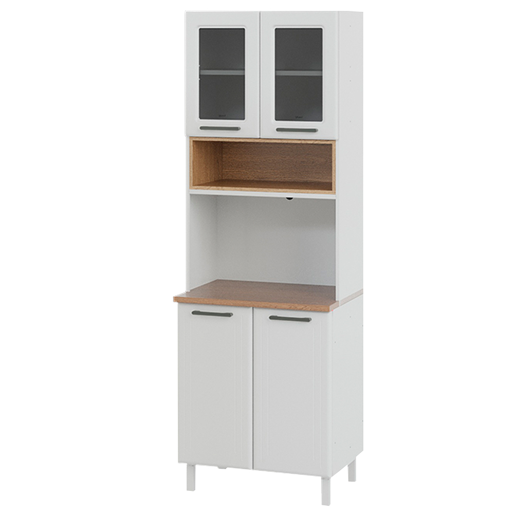 Paneleiro Telasul Liz Duplo Aço 70cm 4 Portas 1 Nicho