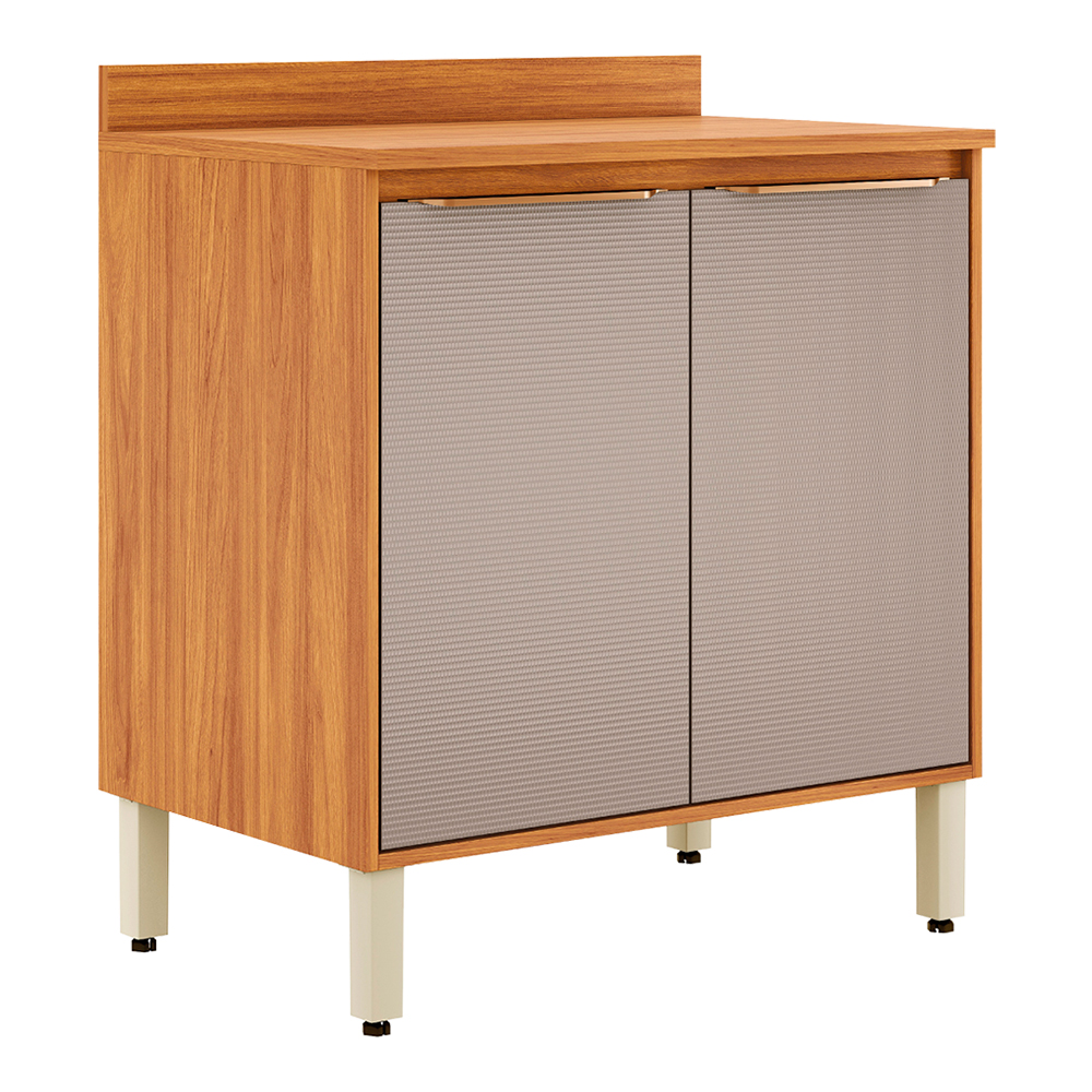 Balcão com Tampo 2 Portas 80cm Plena Demóbile