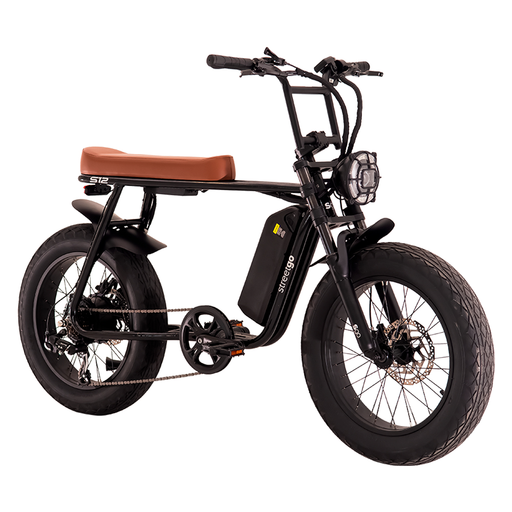 Bicicleta Elétrica StreetGo Bike Aro 20 750W Freio Hidráulico