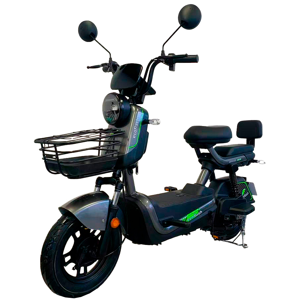 Scooter Elétrica EcoFlash Speed 600W Freio a Disco
