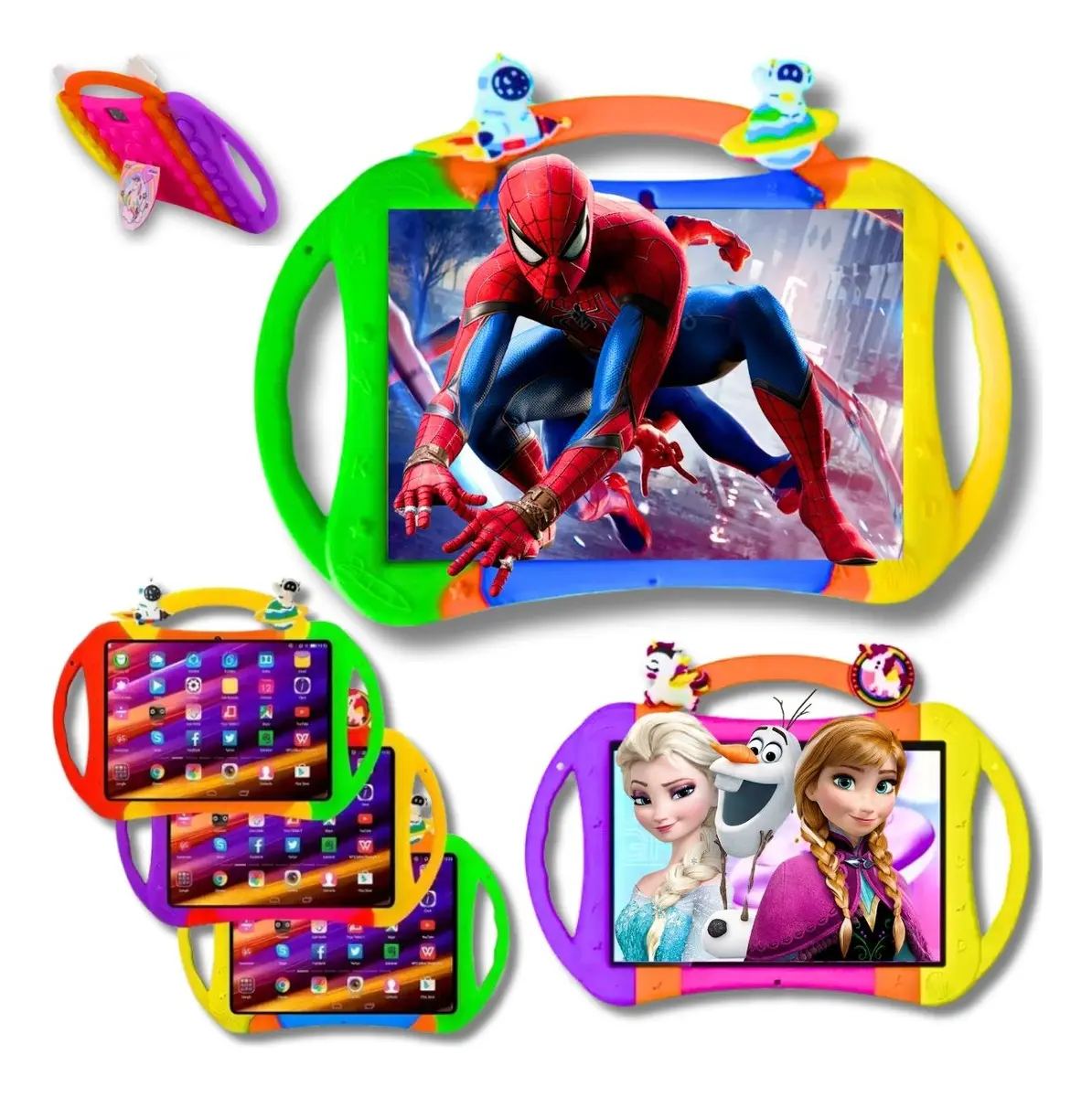 Tablet Infantil Atouch K10 Android 64GB 10.1 Wi-Fi Bluetooth Rosa
