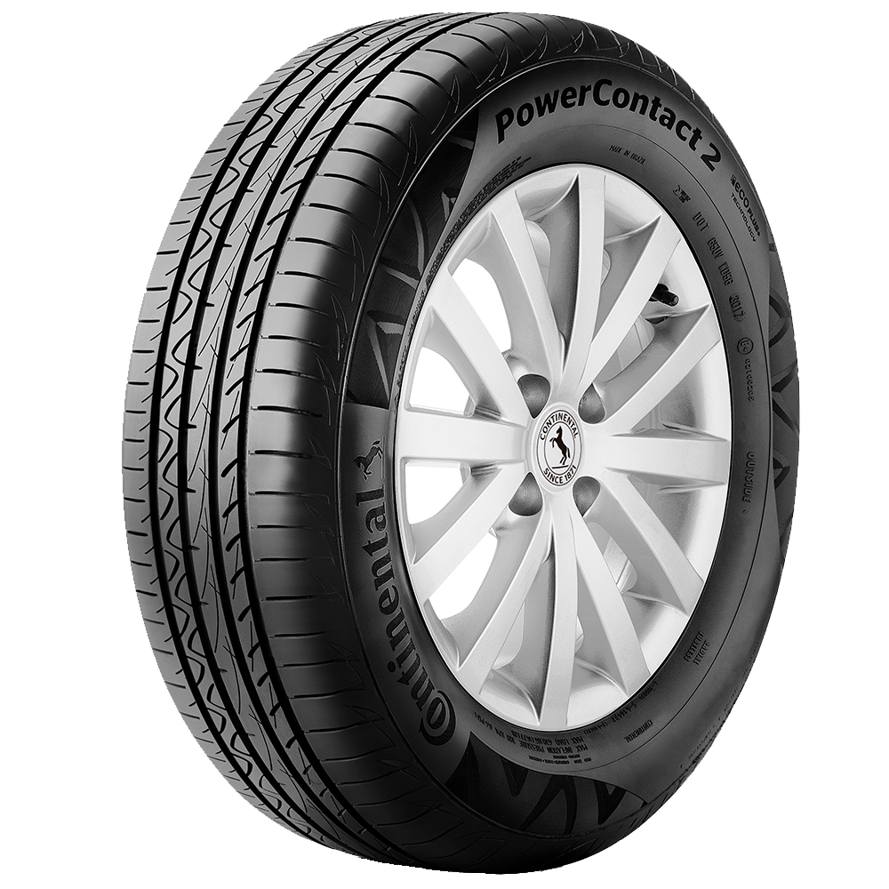 Pneu 185/65R15 Continental PowerContact 2 Aro 15 88H Assimétrico Radial