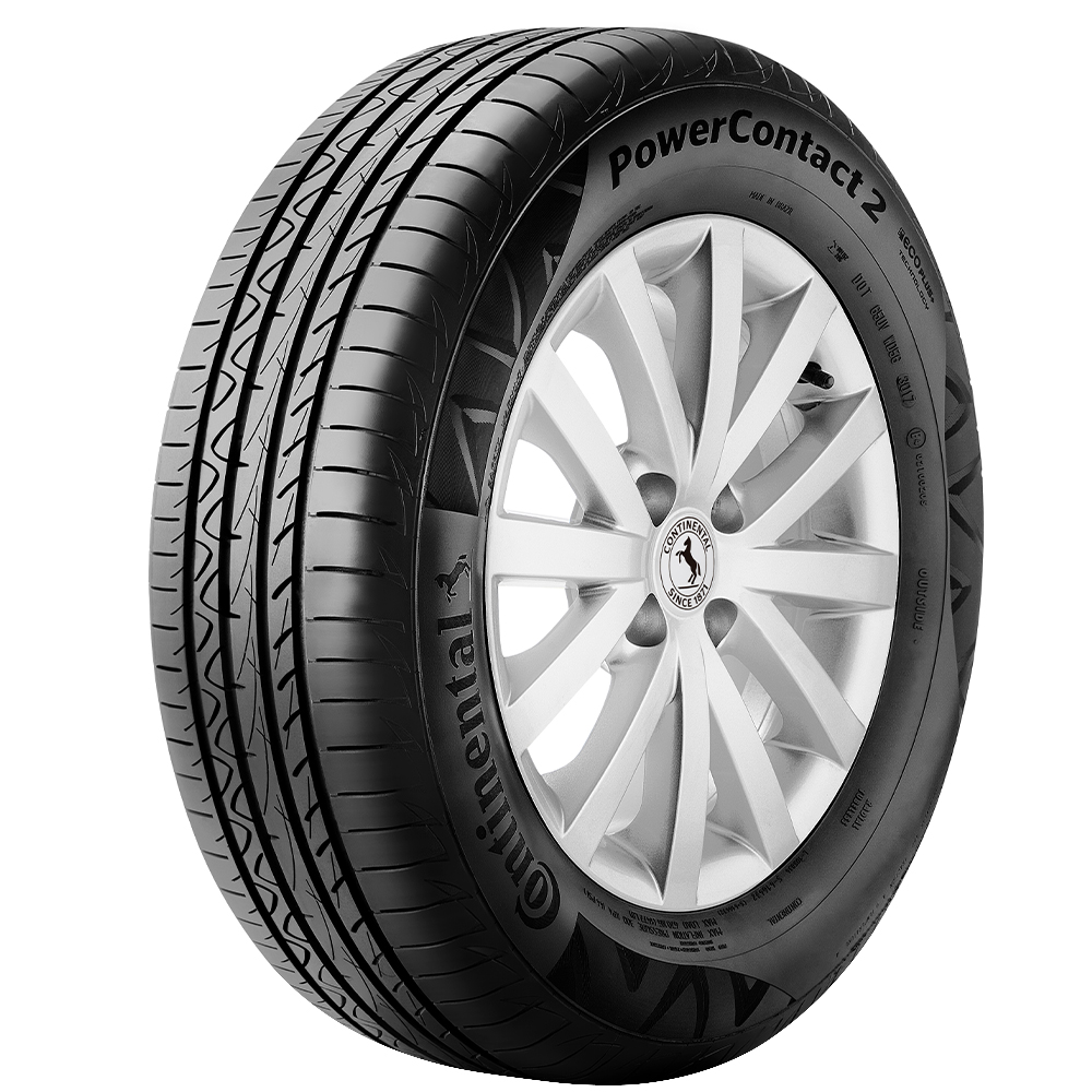 Pneu 185/65R14Continental PowerContact 2 Aro14 86T Assimétrico Radial