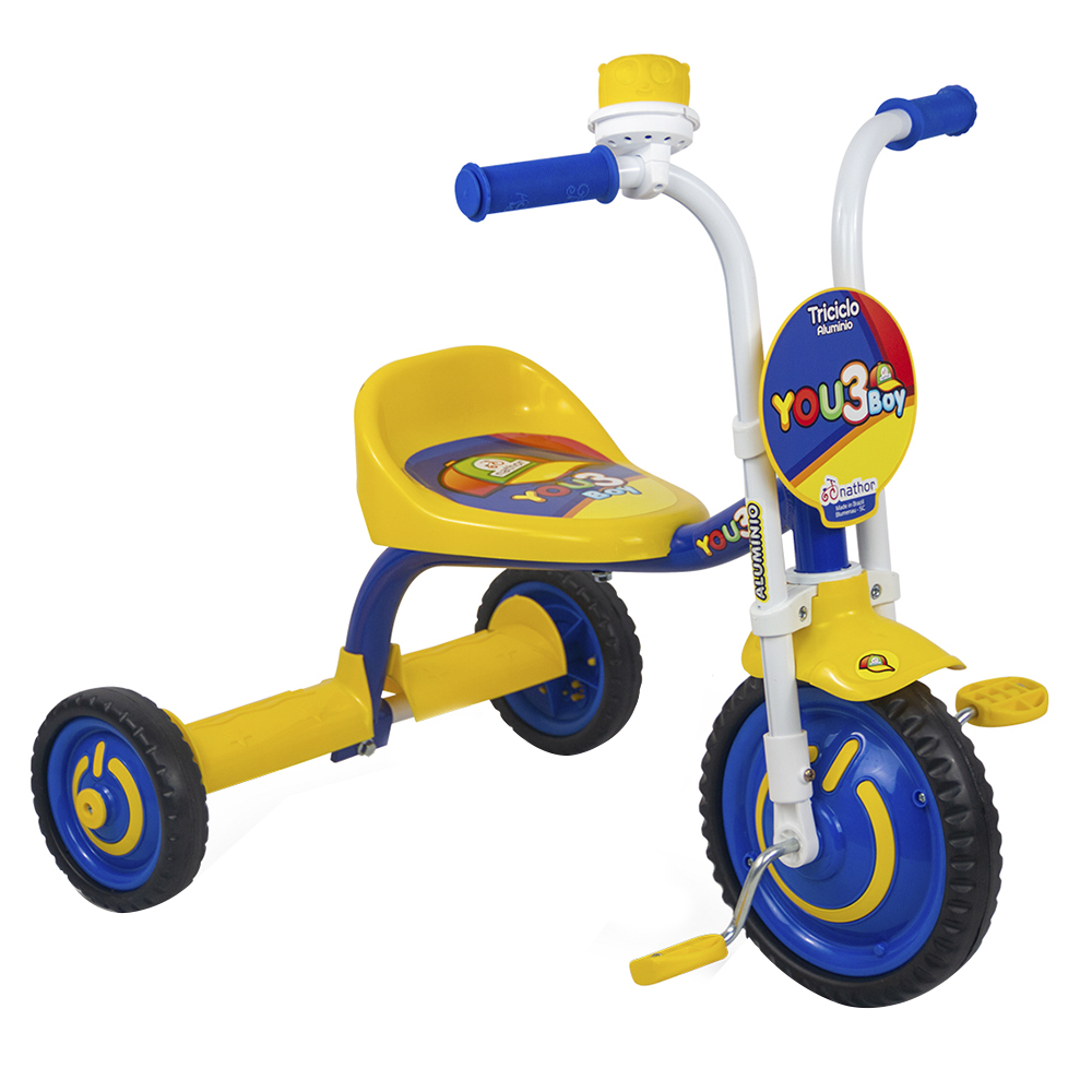 Triciclo Infantil Nathor You 3 Girl com Pedal