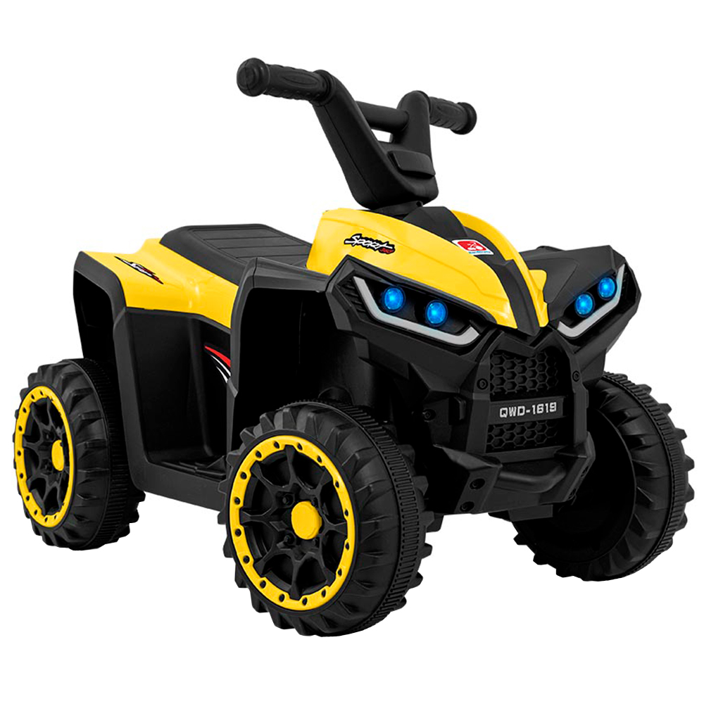 Quadriciclo Elétrico Infantil com Farol e Limitador de Giro Bandeirante