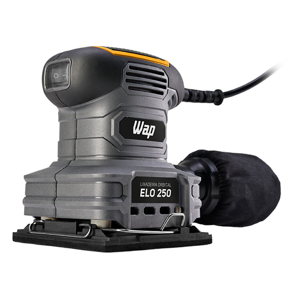 Lixadeira Orbital Wap Ergonômica 1/4" 250W 14000 OPM ELO 250