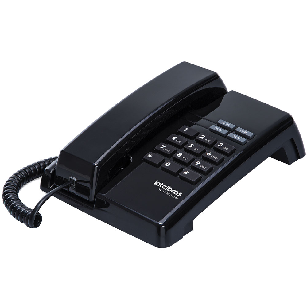 Telefone Intelbras TC 50 Premium com Fio e  Função PABX