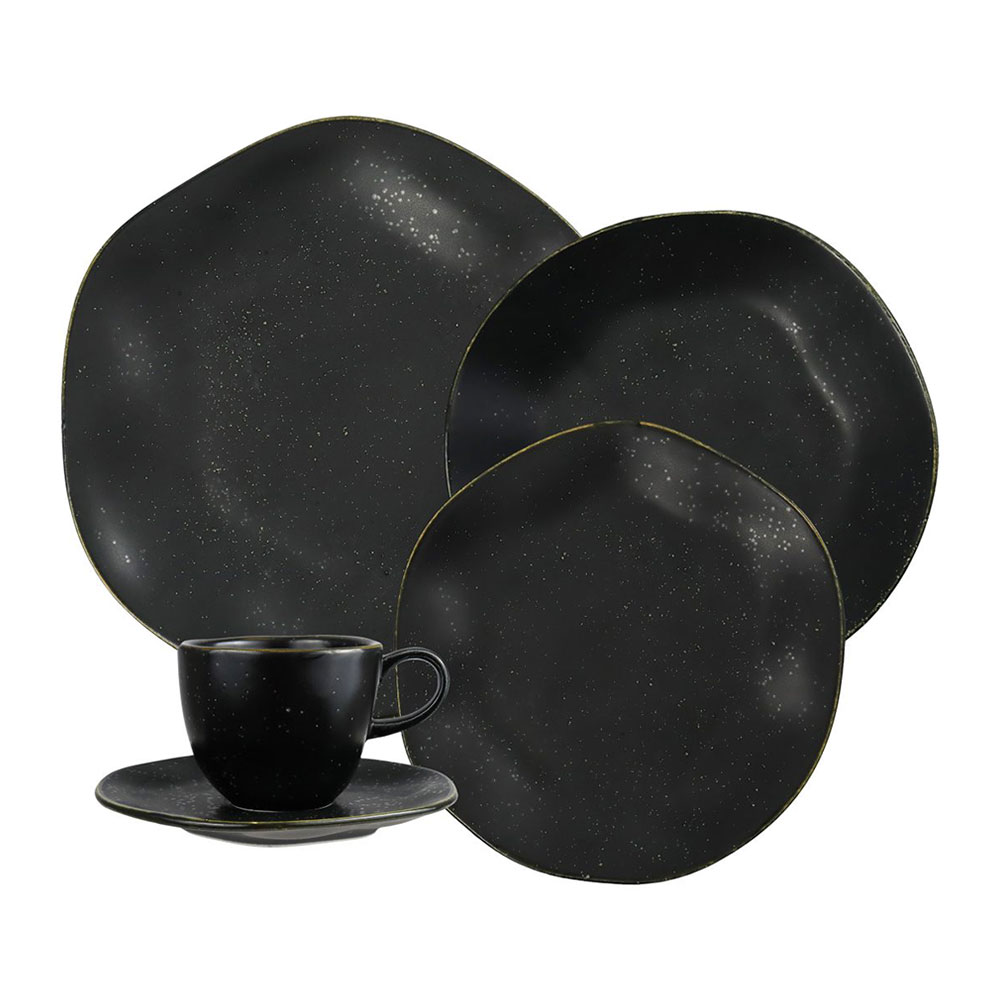 Aparelho de Jantar 20 Peças em Porcelana Ryo Volcano Oxford