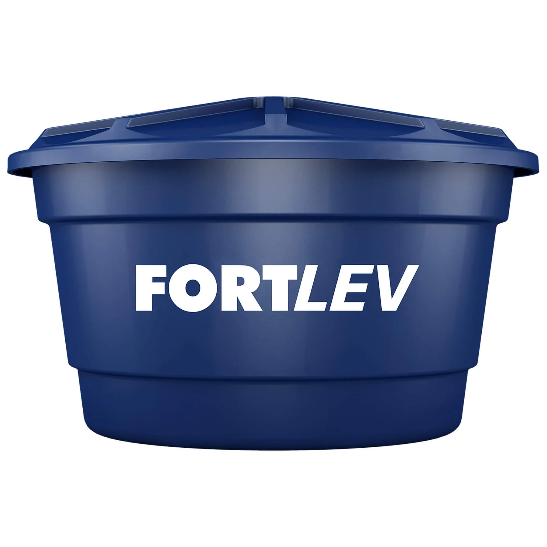 Caixa De Água 310L Polietileno Tampa Encaixe Azul Fortlev