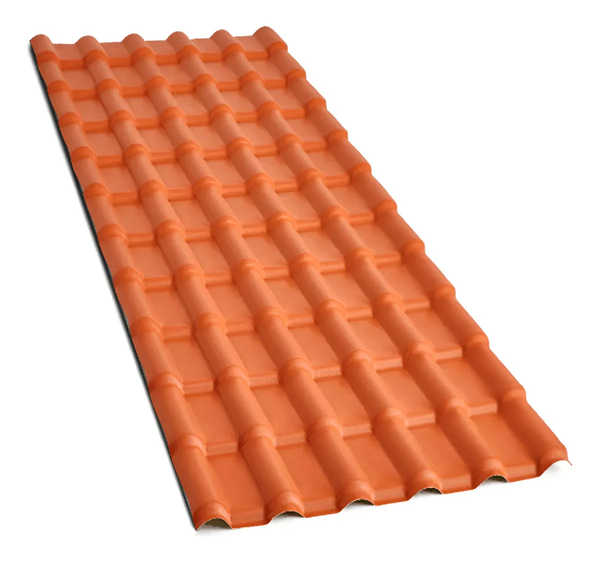 Telha Pvc Plan Precon 2.42x0.88m Terracota