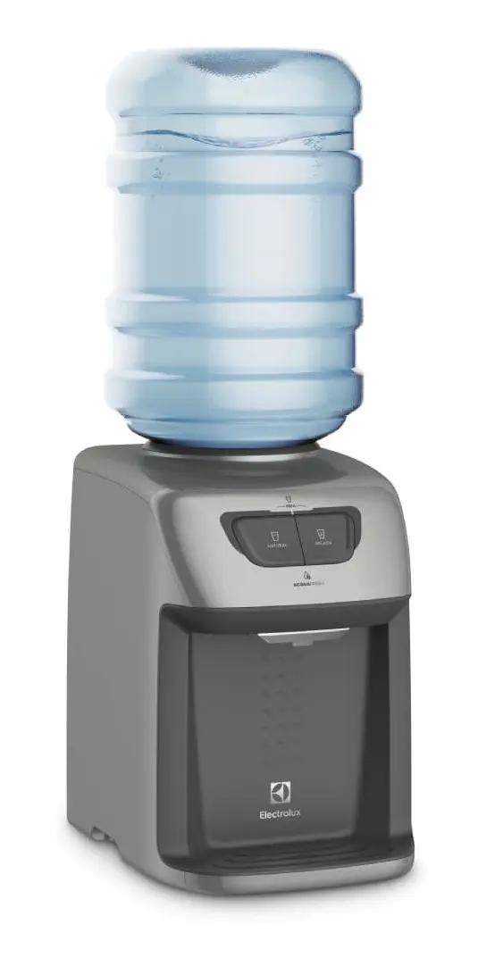 Bebedouro de Água Electrolux Prata com Refrigeração Eletrônica