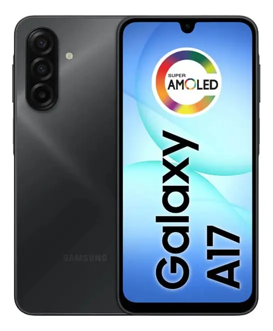 Celular Samsung Galaxy A17 Com Ia, 256gb, 8gb Ram, Câm De 50mp, Tela De 6.7