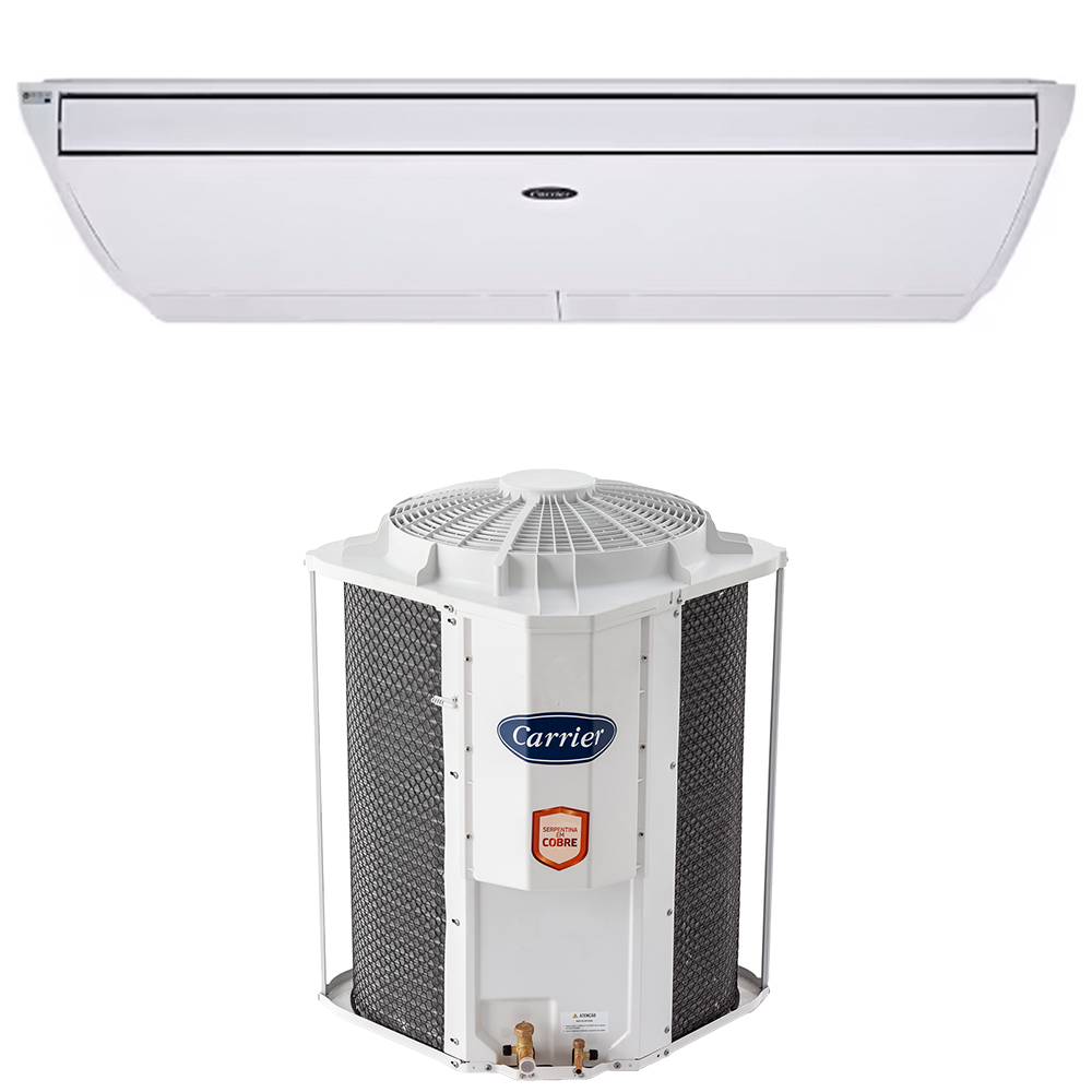 Ar-Condicionado Piso Teto 36.000 BTUs Carrier Experience Springer Frio