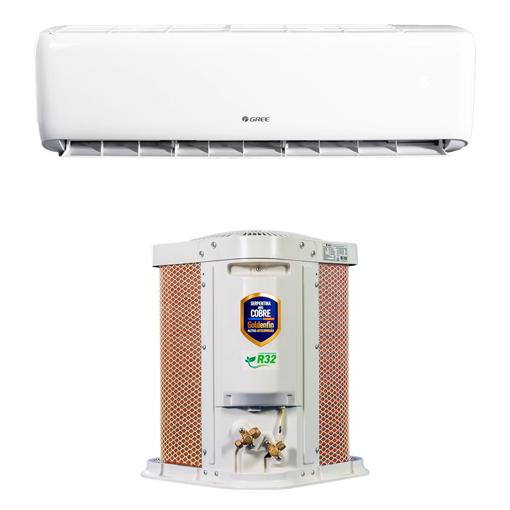 Ar Condicionado Split Hi-Wall Inverter 18.000 BTUs Gree Quente e Frio