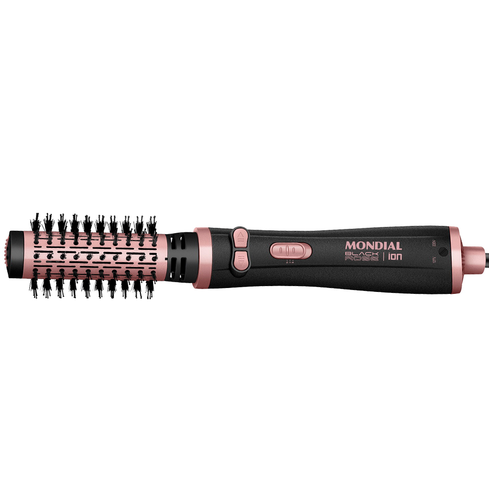 Escova Secadora Rotativa Mondial ERB-01 Tourmaline Íon 1200W