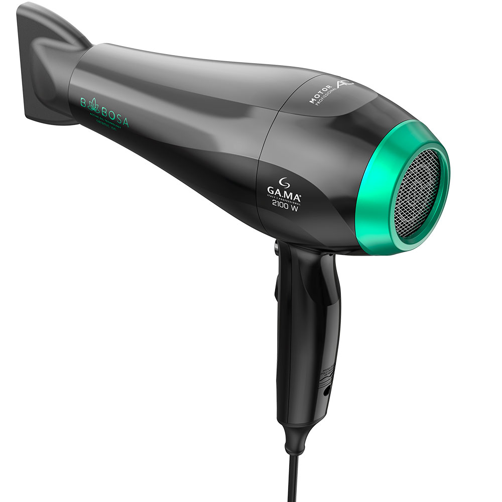 Secador de Cabelo Gama Babosa Ceramic Íon Antifrizz Motor AC Profissional